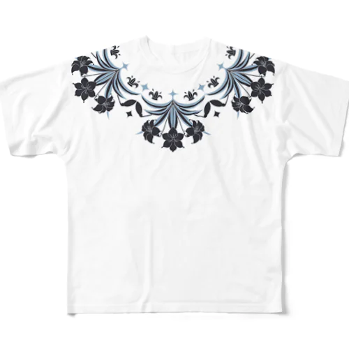 百合の首飾り All-Over Print T-Shirt