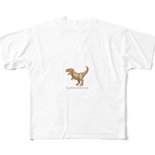 ティラノサウルス🦖 フルグラフィックTシャツ