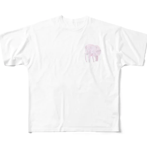 魔法のぞう All-Over Print T-Shirt