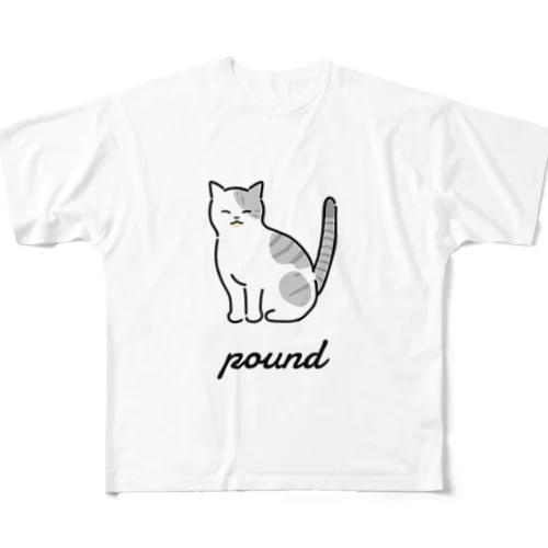 pound フルグラフィックTシャツ