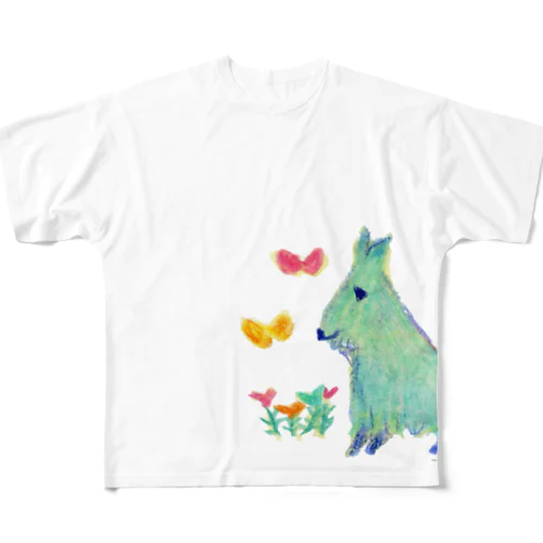 ほっこりアニマル All-Over Print T-Shirt