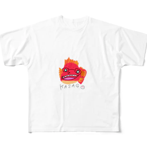 かさごくん フルグラフィックTシャツ