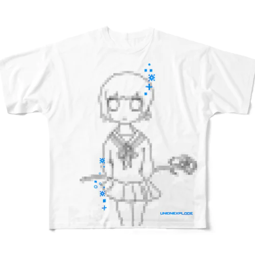 MAGICAL GIRL PIXEL T-SHIRT フルグラフィックTシャツ