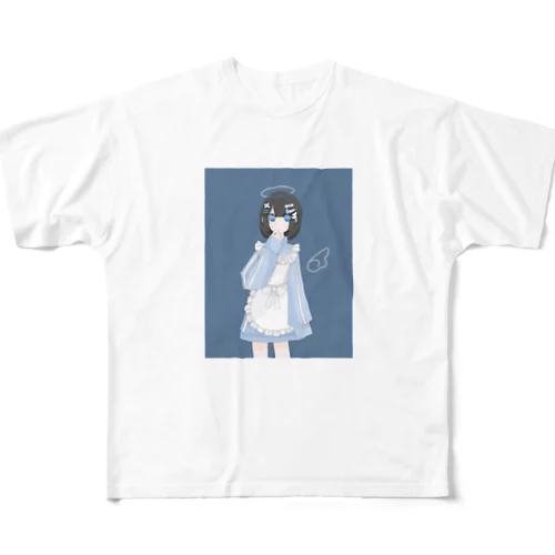 さぶかるめいどちゃん フルグラフィックTシャツ