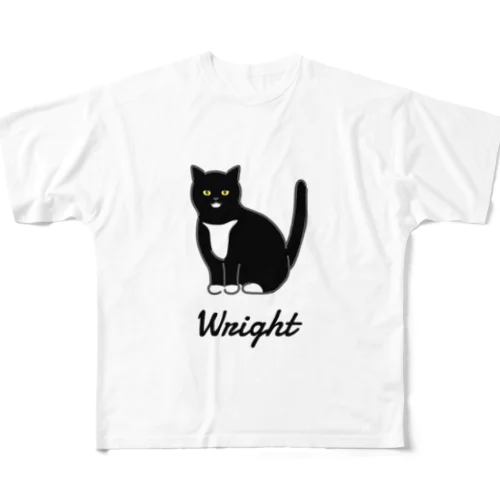 Wright  フルグラフィックTシャツ