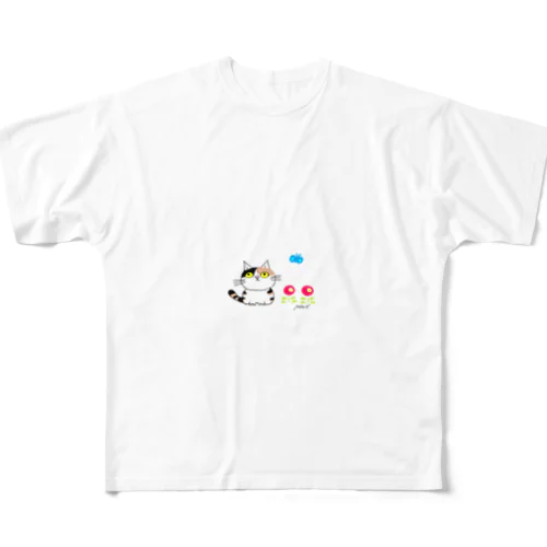 Newみぃにゃん フルグラフィックTシャツ