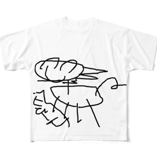 うまくん フルグラフィックTシャツ