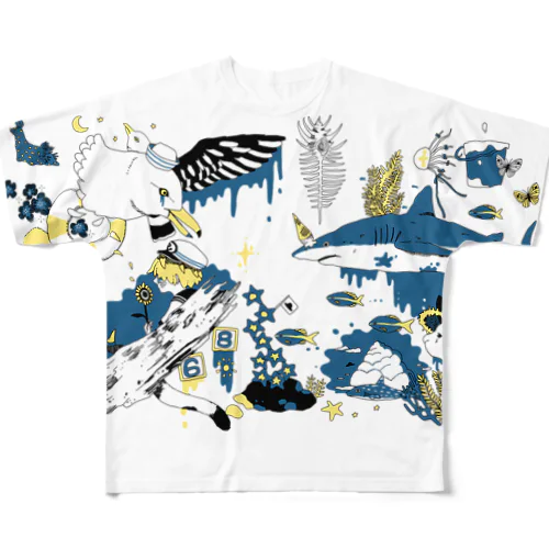 夏海 All-Over Print T-Shirt