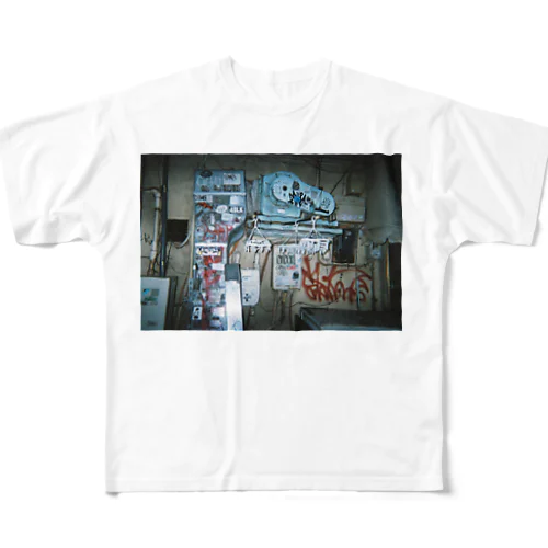 路地裏II All-Over Print T-Shirt