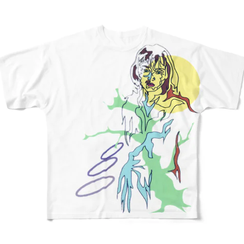 girls-f All-Over Print T-Shirt