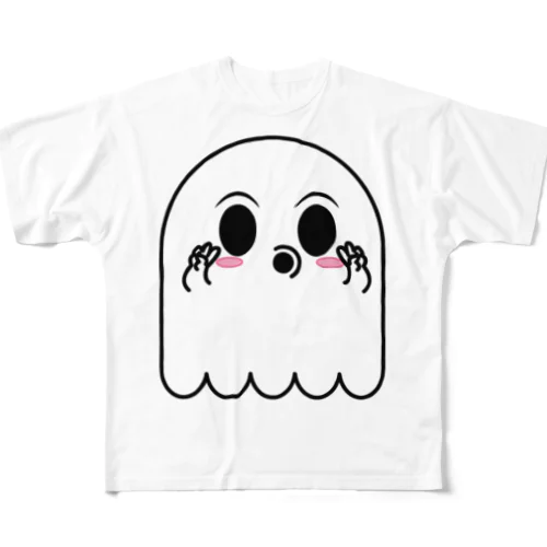 Boo! フルグラフィックTシャツ