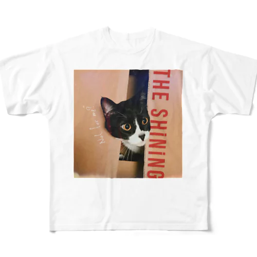Hachi「THE SHiNiNG」 フルグラフィックTシャツ