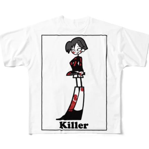 キラー All-Over Print T-Shirt