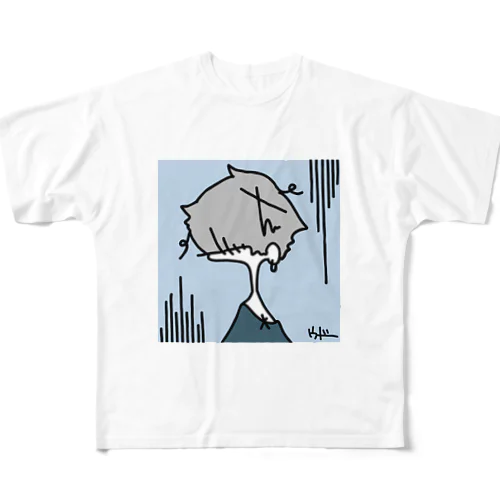 クズ男ver. フルグラフィックTシャツ