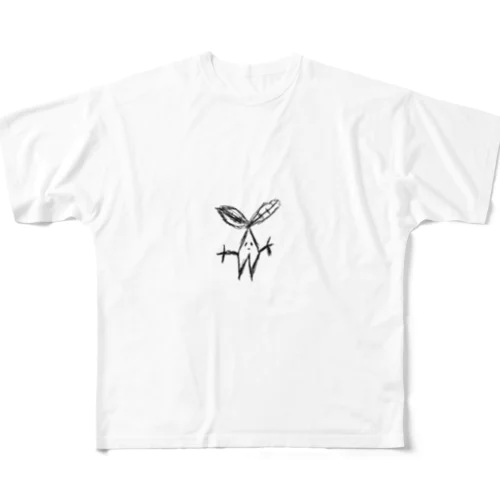 ウエキバチコ All-Over Print T-Shirt