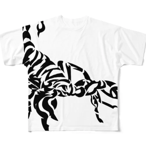 サソリ All-Over Print T-Shirt