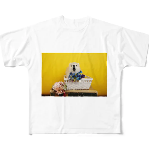 わんわんマック All-Over Print T-Shirt
