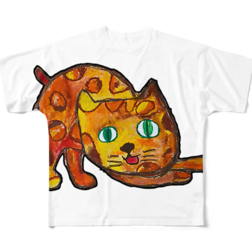 ひなたぼっこタマ All-Over Print T-Shirt