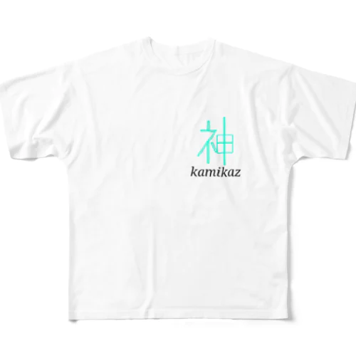 kamikaze フルグラフィックTシャツ