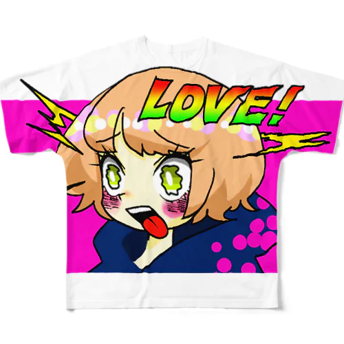 LOVE All-Over Print T-Shirt