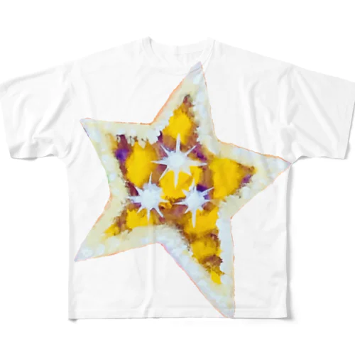 きらきら星⭐︎ フルグラフィックTシャツ