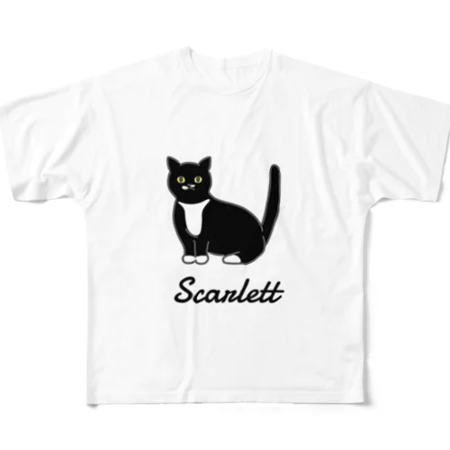 Scarlett フルグラフィックTシャツ