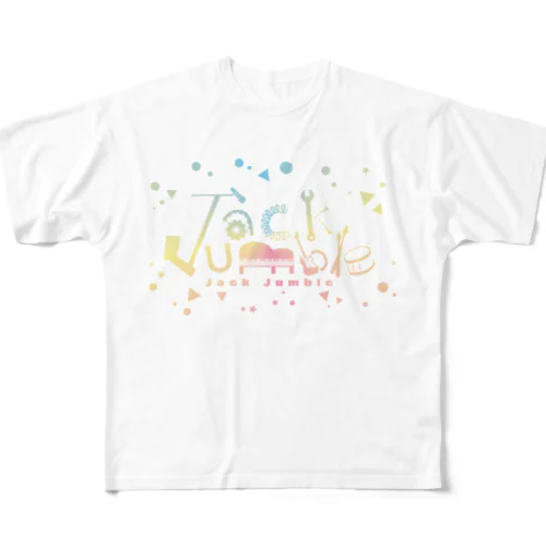 Jack Jumble【pop】 フルグラフィックTシャツ