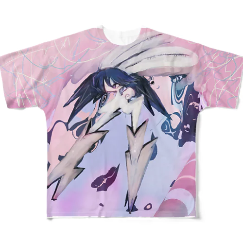 ぐんぐにる All-Over Print T-Shirt