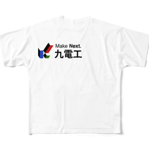 九電工 All-Over Print T-Shirt