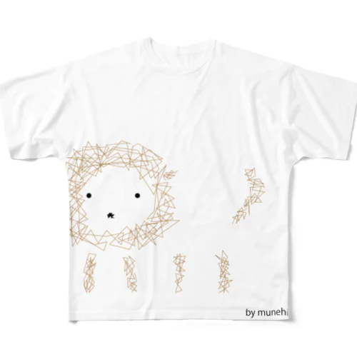 doggy All-Over Print T-Shirt