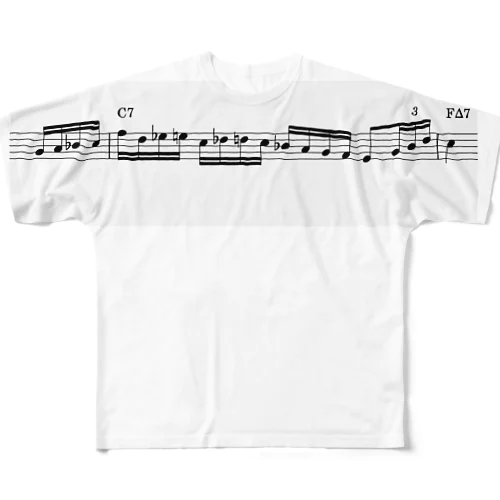 charlie parker 無理フレーズ フルグラフィックTシャツ