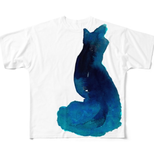 夜猫 その1 All-Over Print T-Shirt