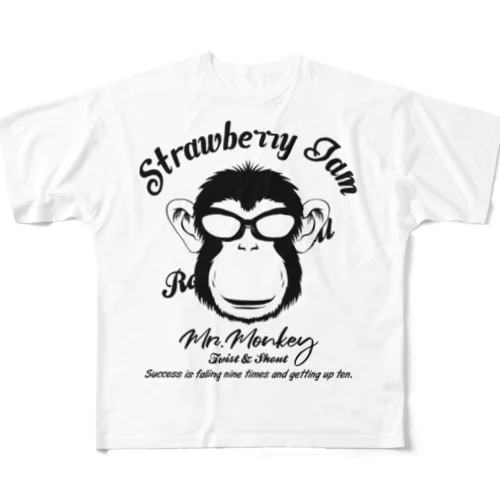 MR.MONKEY All-Over Print T-Shirt