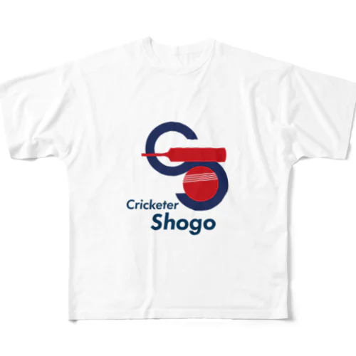 クリケット日本代表の木村昇吾選手のGODDS All-Over Print T-Shirt