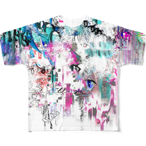 群 All-Over Print T-Shirt