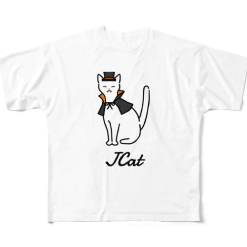 JCat All-Over Print T-Shirt