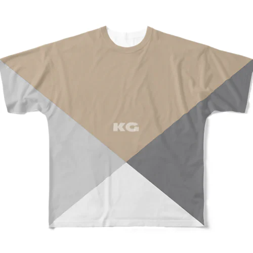 KG　4 colors フルグラフィックTシャツ