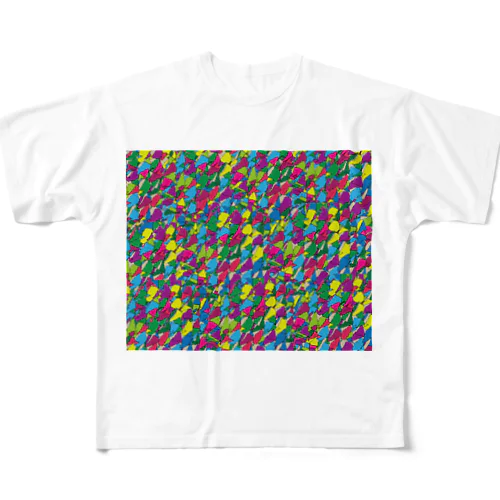 spiral2 フルグラフィックTシャツ