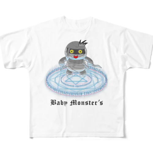 Baby　Monster’ｓ「ミイラ君」 フルグラフィックTシャツ