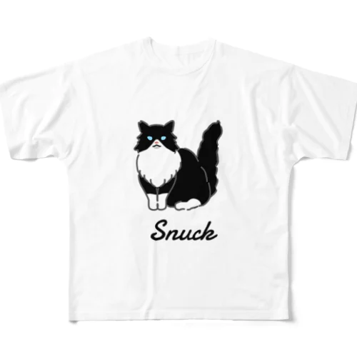  Snuck フルグラフィックTシャツ