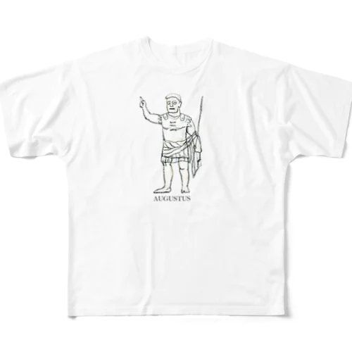 アウグストゥス All-Over Print T-Shirt