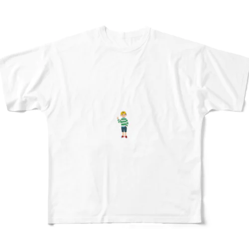 うちのタカオ君 フルグラフィックTシャツ