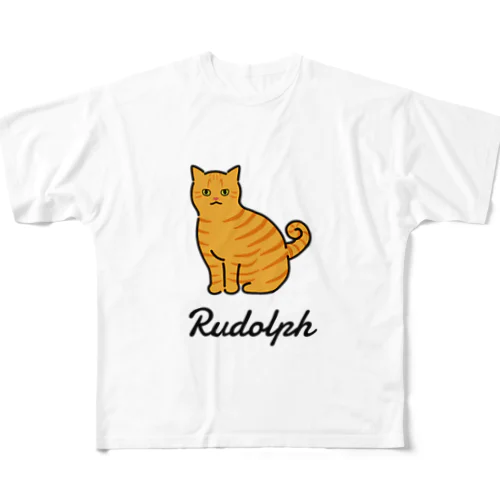 Rudolph フルグラフィックTシャツ