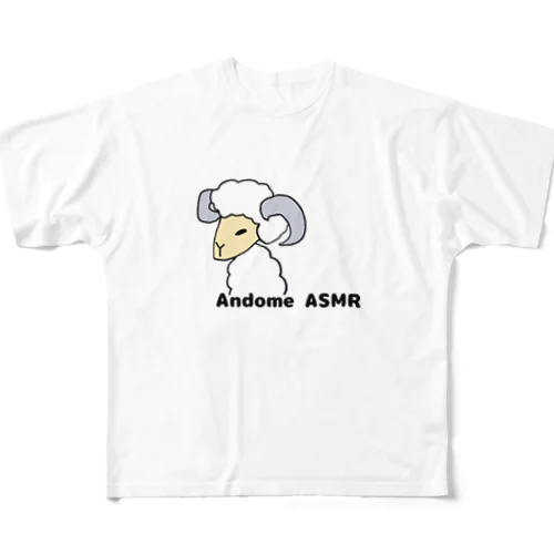 あんどめ羊 All-Over Print T-Shirt