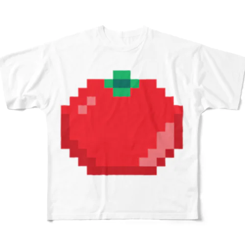 オンリートマト フルグラフィックTシャツ