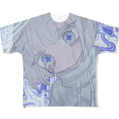 人権ない? フルグラフィックTシャツ