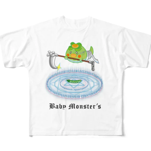 Baby　Monster’ｓ「かっぱ君」 フルグラフィックTシャツ
