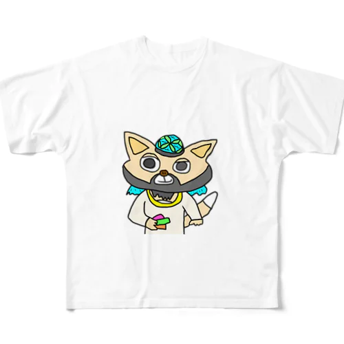 石油王じぇら All-Over Print T-Shirt