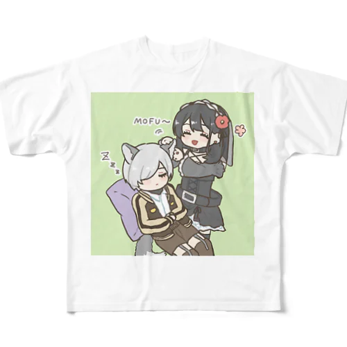 MOFU〜 フルグラフィックTシャツ