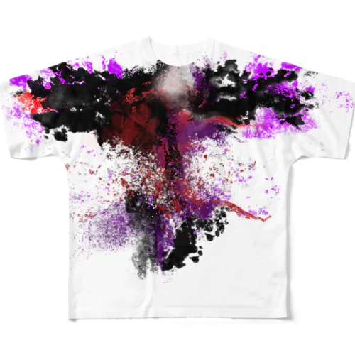 【グラフィティ Vol.1】Ultra Violet All-Over Print T-Shirt